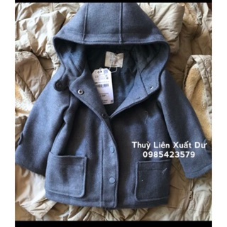 Áo khoác dạ zara bé trai xuất xịn