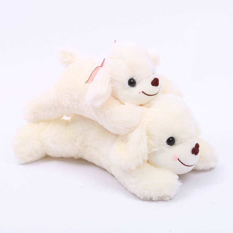 Chó Poodle Lông Xù Nhồi Bông Cao Cấp - Gấu Bông Chó - Thú Nhồi Bông Quà Tặng Sinh Nhật Dành Cho Bé