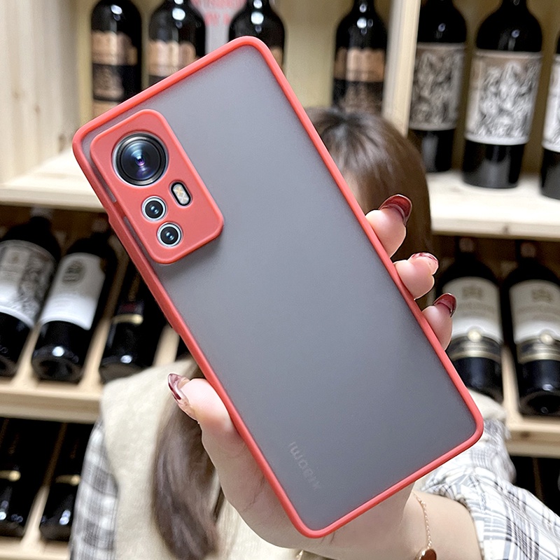 Ốp Điện Thoại Silicone TPU Mềm Màu Kẹo Cho Xiaomi 12 Pro