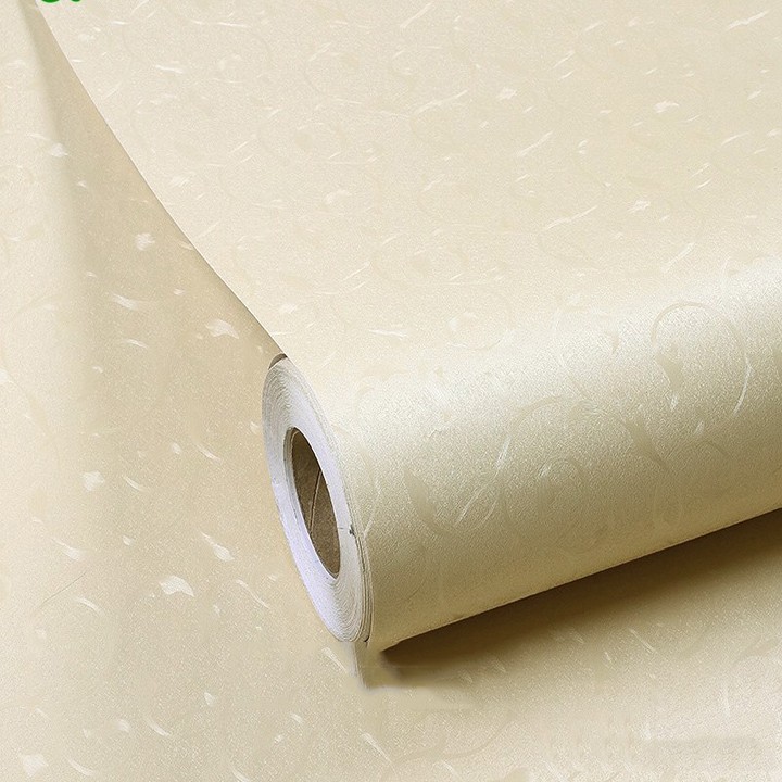 Combo 5m giấy dán tường họa tiết vàng 1 BINBIN DTL39 (Có keo sẵn)