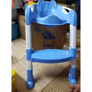 [ Gía gốc ] Lót bồn cầu bậc thang cho bé có tay vịn chắc chắn [CÓ SẴN]  Giao mầu ngẫu nhiên.