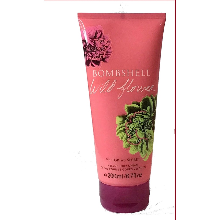 Kem dưỡng VICTORIA'S SECRET Bombshell Wild Flower Velvet Body Cream 200ml (Mỹ)