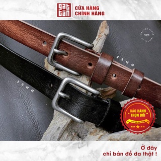 [BẢO HÀNH TRỌN ĐỜI] Thắt Lưng Da Nam / Dây Nịt Da Nam Cao Cấp Gạt Tàn Store / Cam Kết Da Bò Thật 100% - TL 246