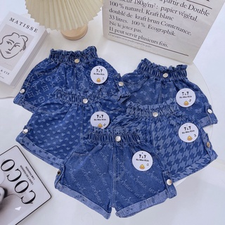 Quần short jean bé gái, Quần sort ngắn, quần đùi thun cho bé gái 013861