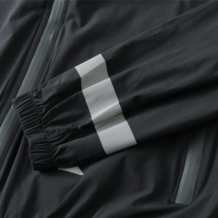 Áo Khoác Hoodie Dáng Rộng In Họa Tiết Đục Lỗ Cá Tính Thời Trang Cho Nam