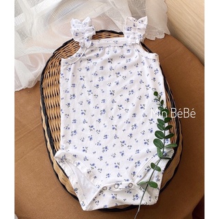 Bodysuit phối bèo dễ thương cho bé gái