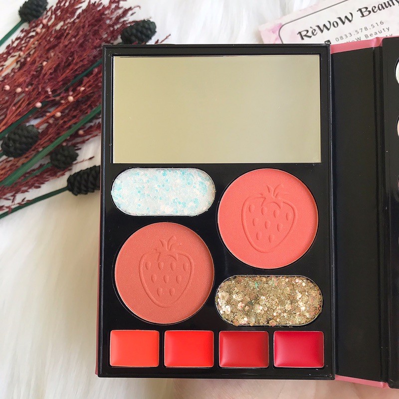 BỘ TRANG ĐIỂM ĐA NĂNG STRAWBERRY MILA COLOR MAKE UP SET | BigBuy360 - bigbuy360.vn