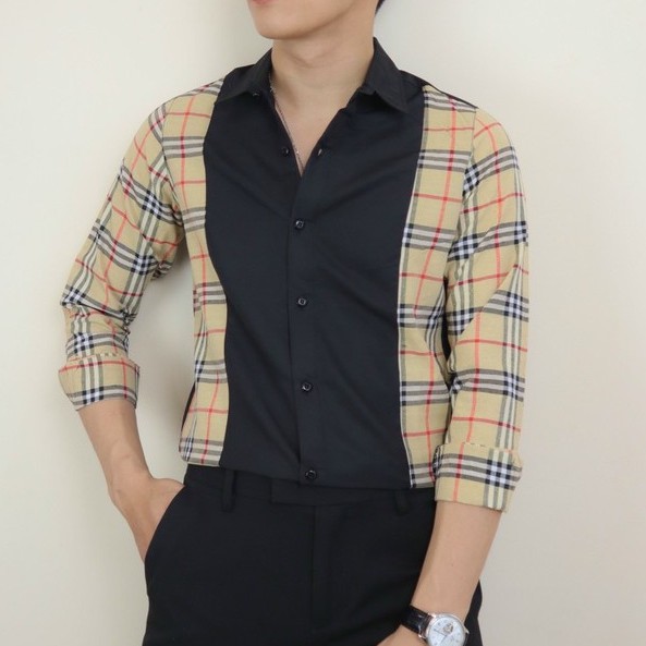 Áo Sơ Mi Nam Kẻ Sọc cao cấp - Vải 3D Đẹp Thoáng Mát SM00016 | BigBuy360 - bigbuy360.vn