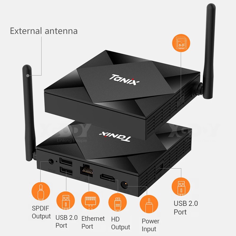 【CcExperts】Tv Box Tx6S Thông Minh Android 10.0 Allwinner H616 Wifi Media Player 4k 6k Hd Và Phụ Kiện