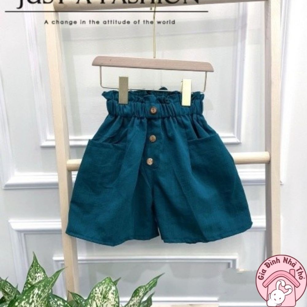 18-26kg Quần đùi sooc đũi cho bé gái size đại