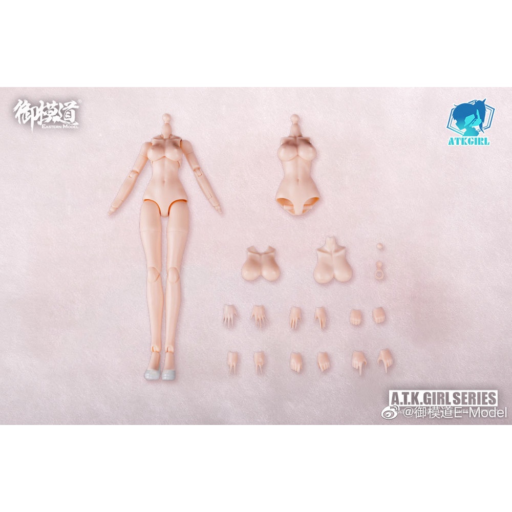 Set Body + 4 bộ áo cho mô hình tỉ lệ 1/12