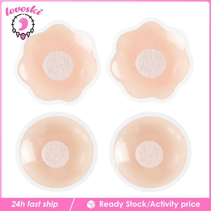 Miếng Dán Silicone Tròn Vô Hình Bảo Vệ Cho Nữ