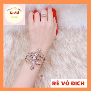 Vòng bi mạ trắng 💎𝑭𝑹𝑬𝑬𝑺𝑯𝑰𝑷 💎 Vòng xoắn cao cáp