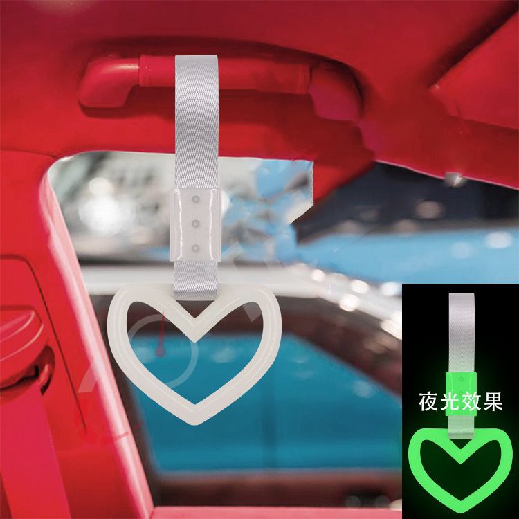 Jdm Tsurikawa Vòng Đeo Tay Phát Sáng Trong Đêm Hình Cherry / Trái Tim / Mặt Trăng