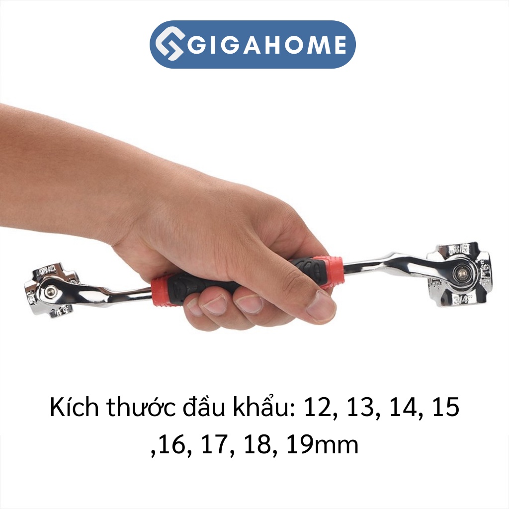 Cờ Lê 8 Đầu Xoay 360 Độ 48in1 Đa Năng GIGAHOME 7615