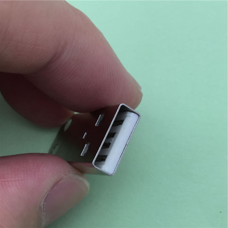 Bộ 10 đầu cắm USB Type A được phủ nhựa đen