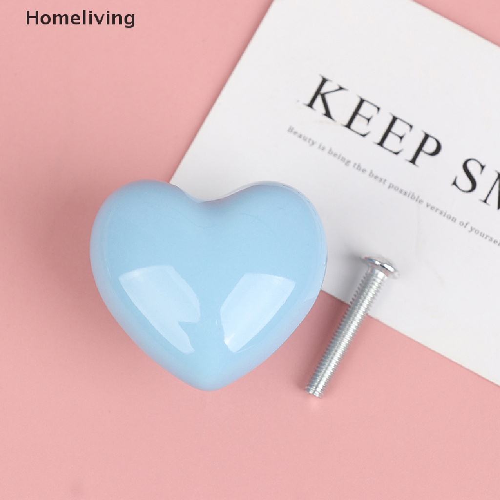 Tay Nắm Ngăn Kéo Tủ Bằng Sứ Hình Tròn Họa Tiết Hoạt Hình Nhiều Màu