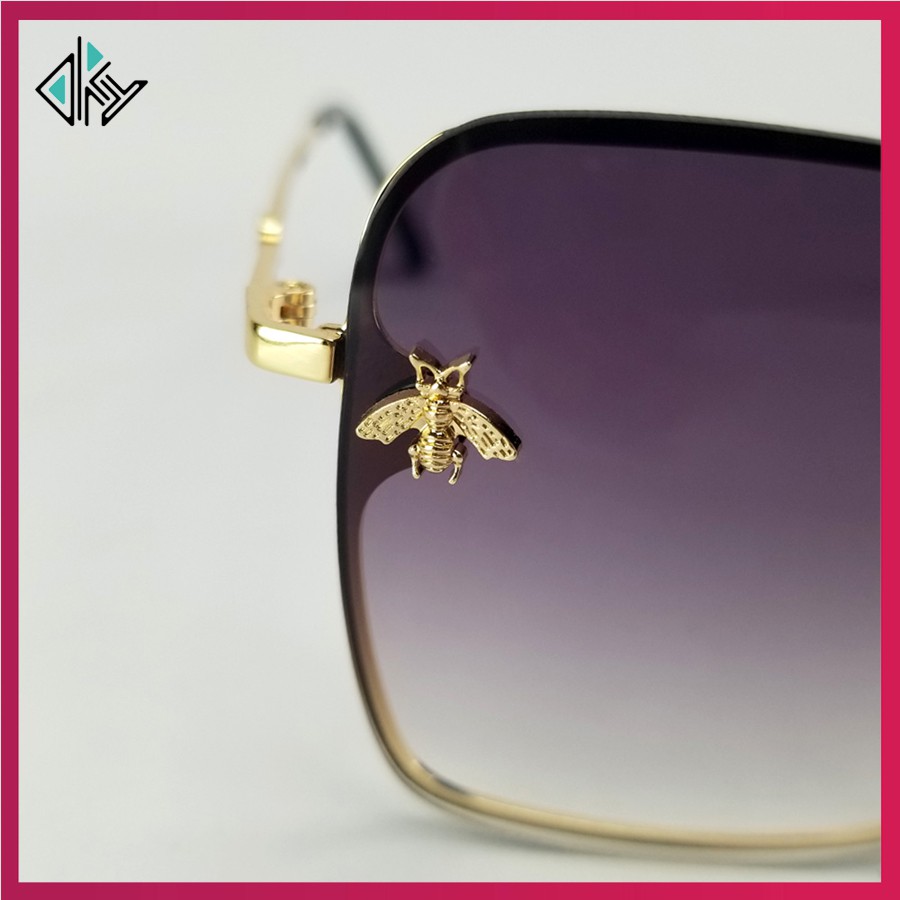 Mắt kính nữ thời trang 8060 mắt vuông màu mận đỏ, khói. Tròng kính ôm mắt, chống bụi, chống nắng, chống tia UV | BigBuy360 - bigbuy360.vn