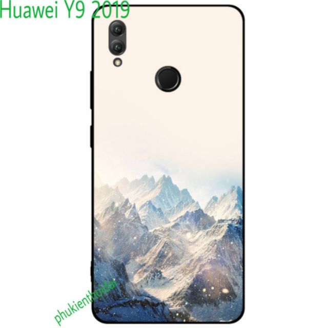 Ốp lưng Huawei Y9 2019 FREESHIP Từ 50k dẻo TPU in 3D cao cấp chất đẹp bảo vệ camera