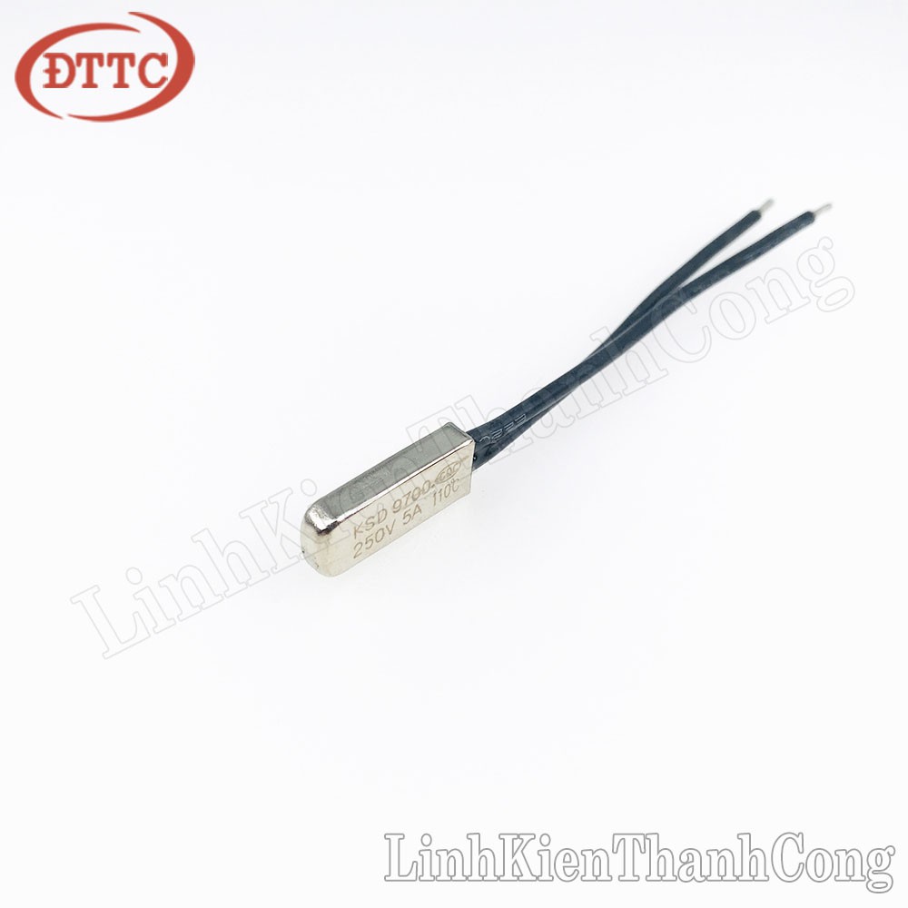 Relay Nhiệt KSD9700 5A 250VAC Thường Đóng 110 Độ
