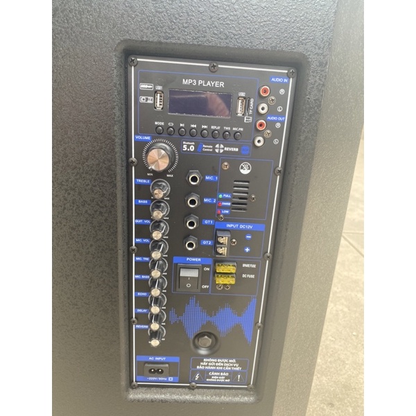 Loa kéo 4 tấc Bose 905 bass treble sập sình tiếng động siêu hay - kèm 2 micro cực bắt âm