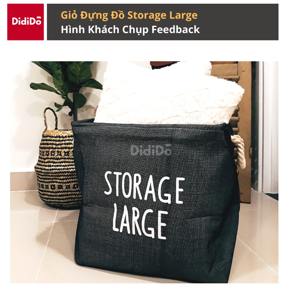 Giỏ Vải DidiDo đựng đồ Storage Large