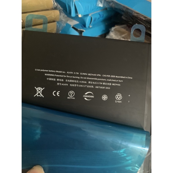 Pin dành cho máy tính bảng iPat 5 - iPat Air 1 , bảo hành 3 tháng