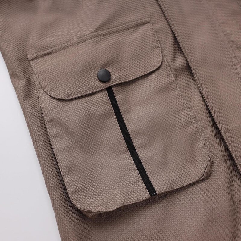 Áo khoác nam nữ kaki JKSG, jacket unisex Hallelujah có lớp lót dù bên trong, áo khoác có nón, áo khoác chống nắng tốt
