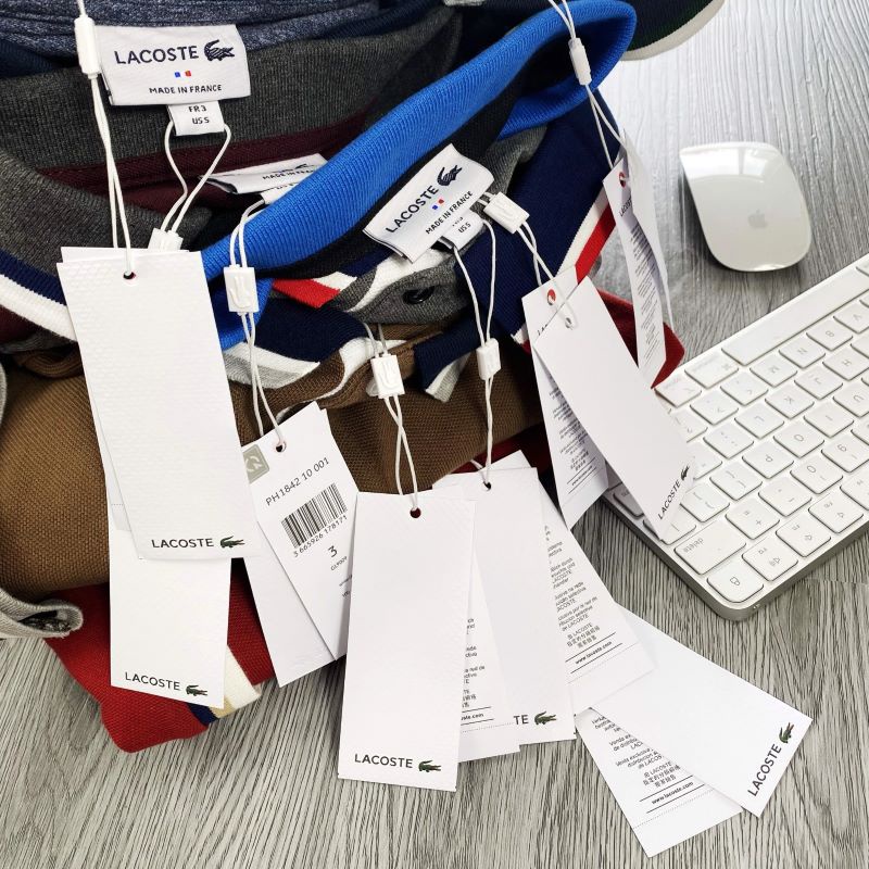 Áo Thun Nam Polo LACOSTE VIỀN Form Regular Made In France Vải Mềm Mịn Mát Cao Cấp DV 3 Màu, Hàng Xuất Xịn