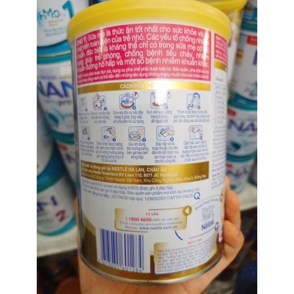 Sữa Nan Al 110 cho trẻ tiêu chảy và không dung nạp lactose