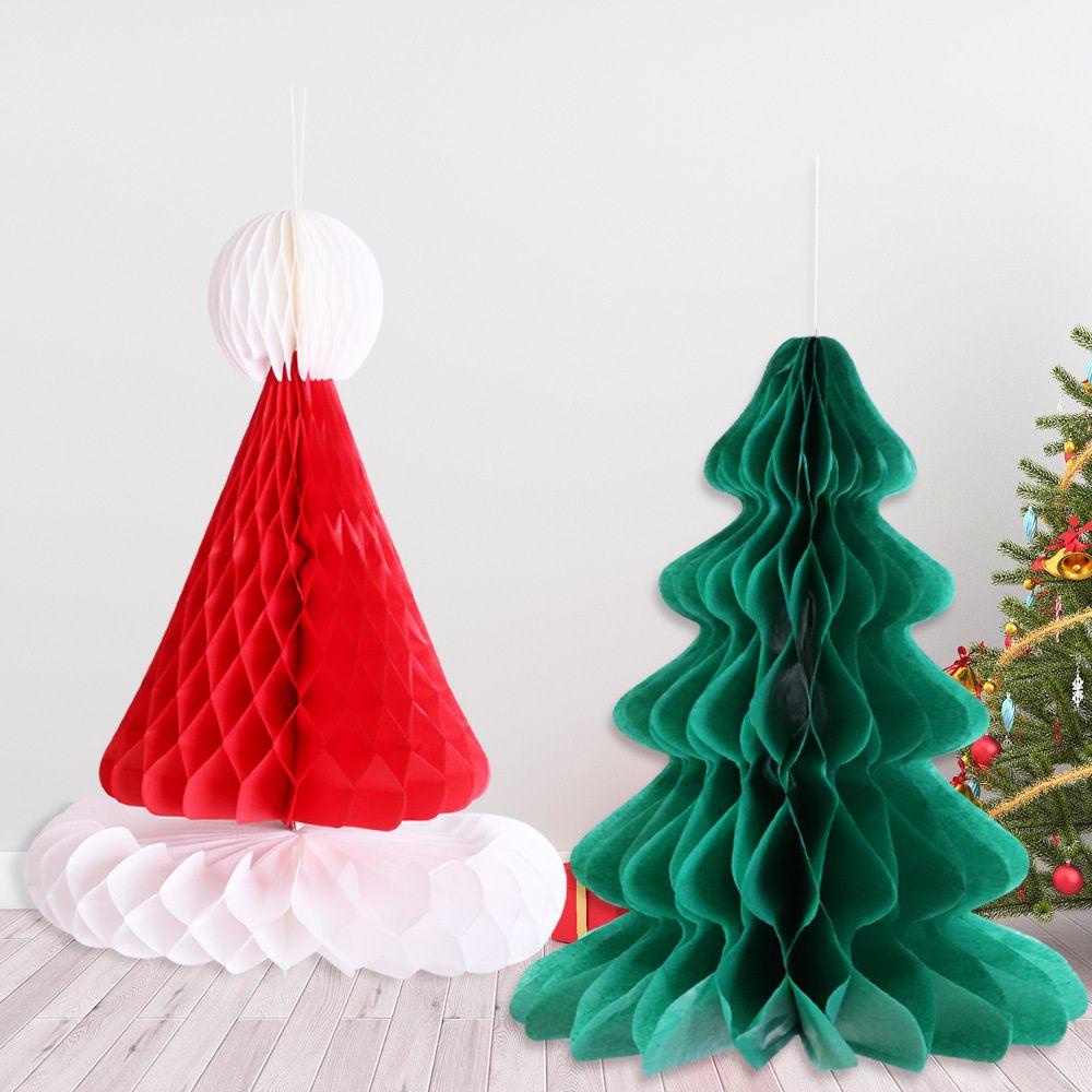 Mũ Ông Già Noel Trang Trí Cây Thông Giáng Sinh