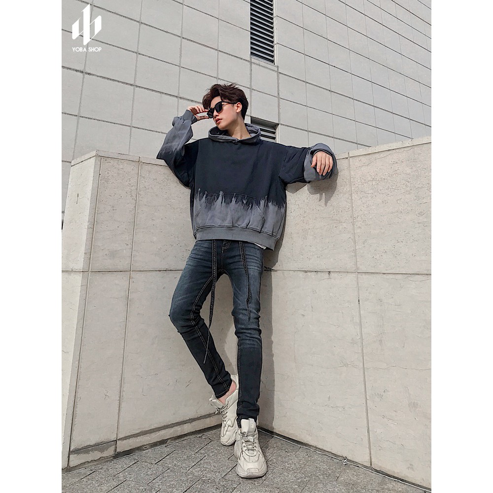 [VOUCHER 50K] ÁO HOODIE LOANG MÀU FORM RỘNG CHUẨN ÂU VẢI NỈ DÀY VỪA XỊN MỊN (ảnh thật 100% tự chụp)