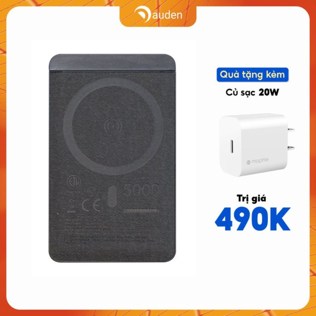 Sạc dự phòng Mophie Snap+ 5,000mAh Hàng chính hãng