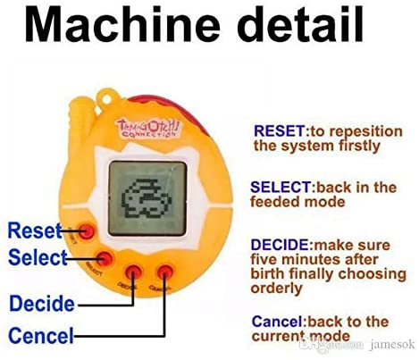 Máy Nuôi Thú Ảo Tamagotchi Gồm 168 Con Vật