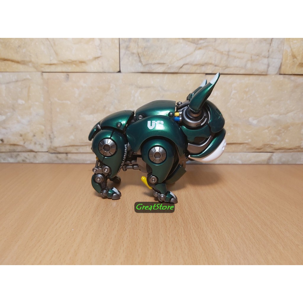 Mô hình Figure Robot Bulldog - Robot Bull Dog Chó Mechanical cử động được