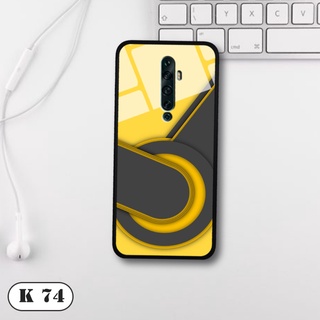 Ốp lưng Oppo Reno 2  - Lưng kính 3D