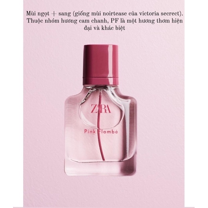 Nước hoa nữ Zara Red Vanila, Orchid, Gardenia, Nuit, Femme, Tuberose, Wonder Rose, Twilight...