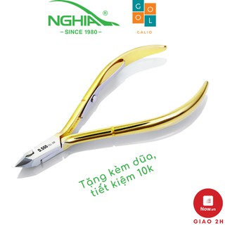Kềm cắt da Kềm Nghĩa thép chuyên dụng mạ vàng D.555