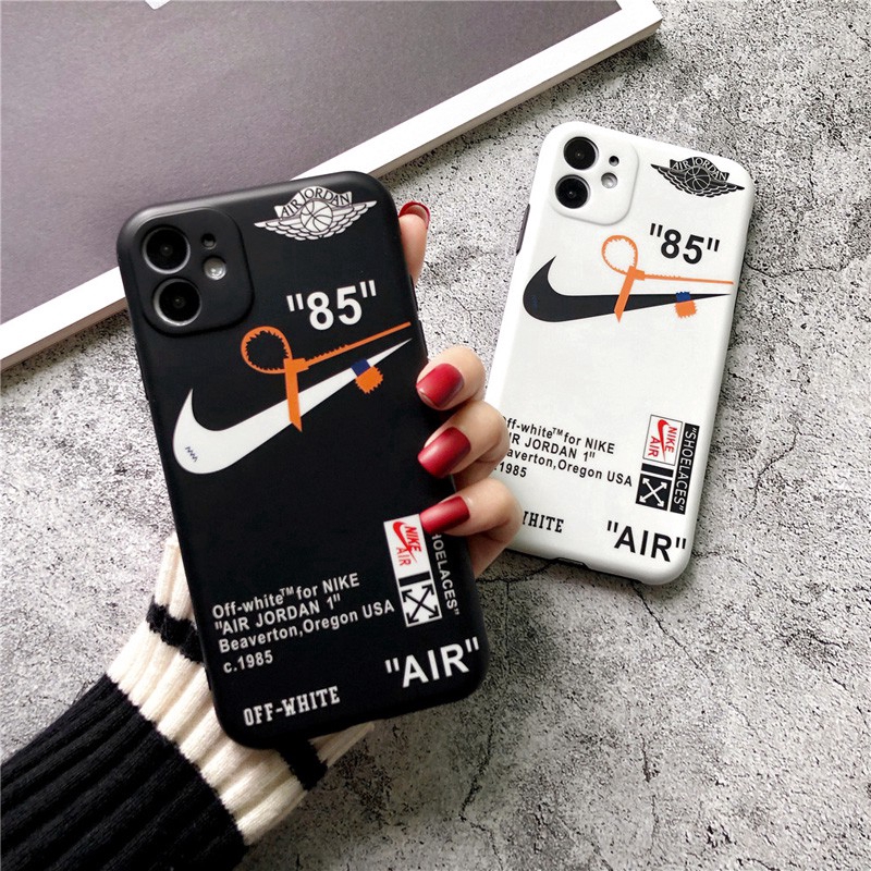 Ốp điện thoại in logo NIKE AIR Jordan chống sốc cho iPhone 11 11 Pro SE2 6 7 8 Plus XR XS MAX