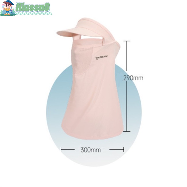 Khẩu Trang Lụa Mát Thoáng Khí Che Phủ Cổ Và Cổ Chống Nắng Thoáng Khí Cho Nữ Chơi Golf