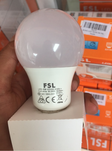 Bóng điện FSL 5W Led = 40W đèn sợi đốt bảo hành 2 năm lỗi 1 đổi 1