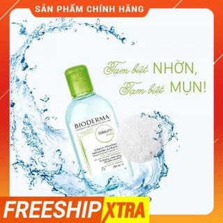 Nước tẩy trang Bioderma 500ml (xanh lá), dung dịch tẩy trang Bioderma