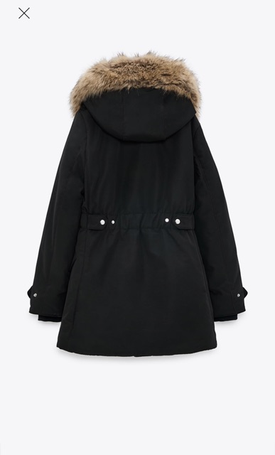 Áo khoác parka Zarrr dư sịn new