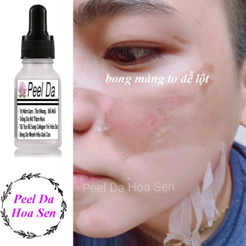 PEEL LỘT THAY DA HOA SEN