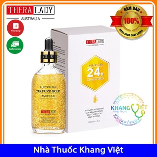 Serum Tinh Chất Vàng 24k Úc 100ml - Serum Australia 24k Pure Gold Ampoule (Date 2024)