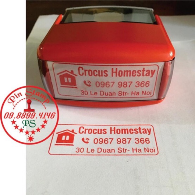 KHẮC DẤU TÊN, CON DẤU MỘC ĐÓNG BILL BƯU ĐIỆN CHO SHOP - Khắc Dâu Chất Lượng Cao Thương Hiệu Shiny