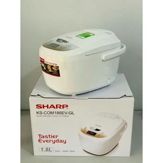 NỒI CƠM ĐIỆN TỬ SHARP KS COM186EV GL
