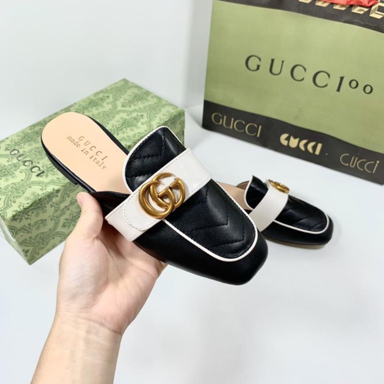 Sục Gucci 2 Màu Trắng Đen S2022 Full Size 35-39
