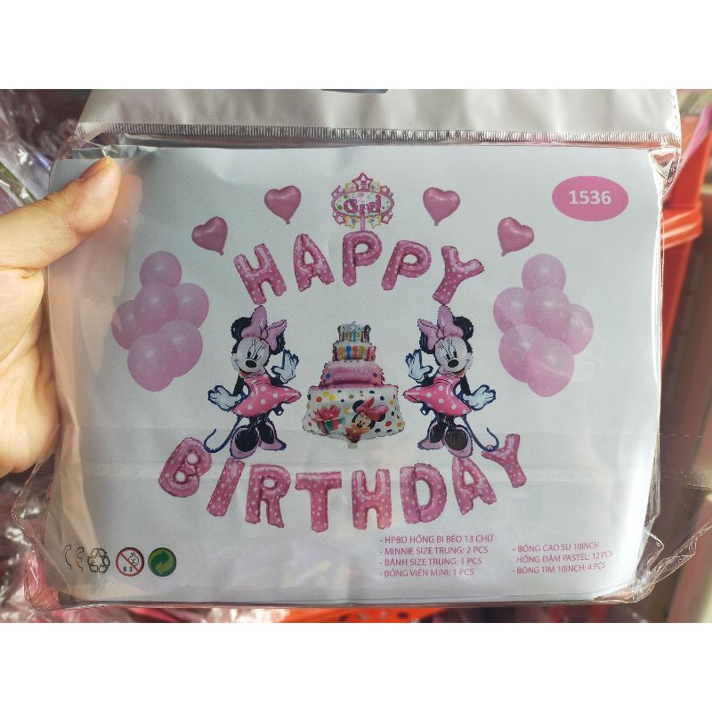 SỈ 10 SET BÓNG SINH NHẬT (MUA CÀNG NHIỀU GIÁ CÀNG TỐT)