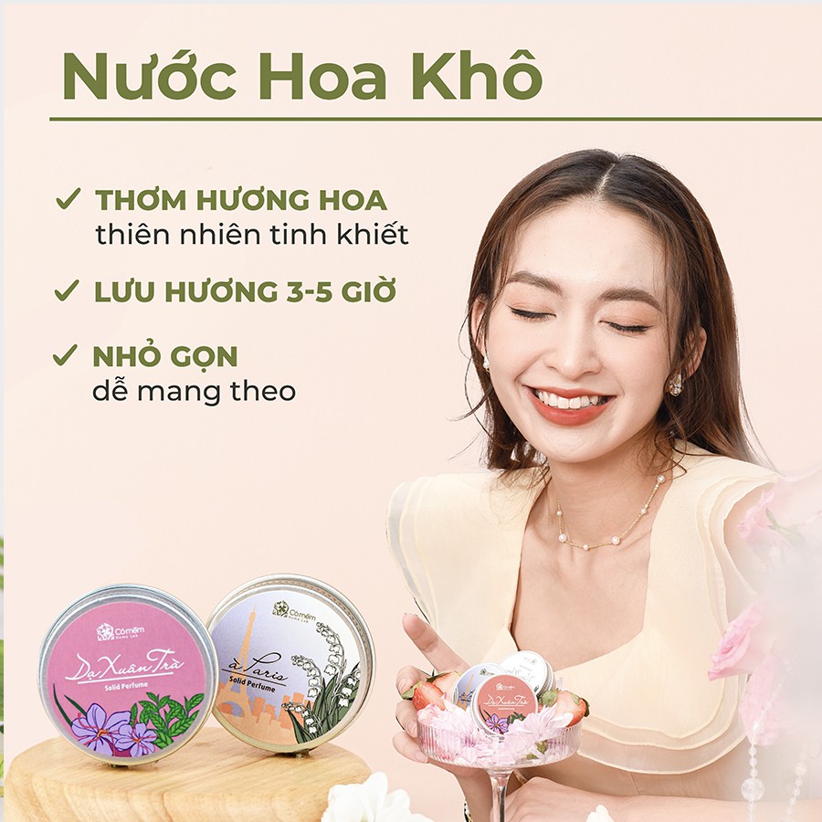 Nước Hoa Khô Cỏ Mềm 10g [Tặng Túi Vải]